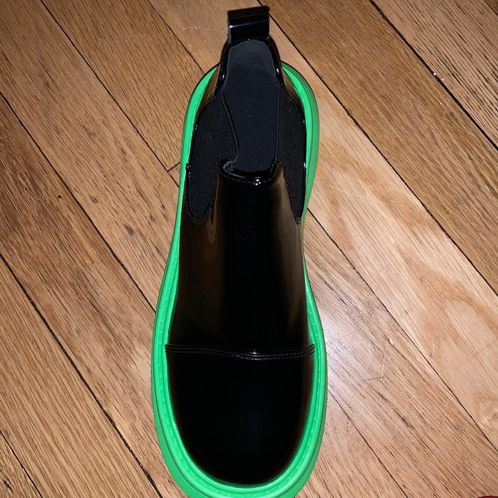 Patent Leather Chelsea Boot